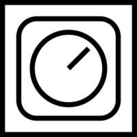 Flat illustration of dimmer icon. vector