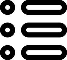More or menu button icon or symbol. vector