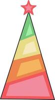 Colorful party hat design. vector