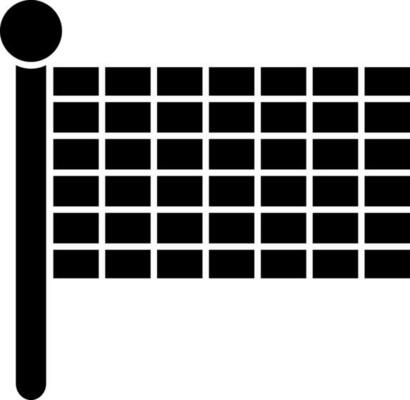 Isolated icon of checkered flag.