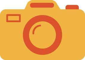 Illustration of cemera icon for capture photo. vector