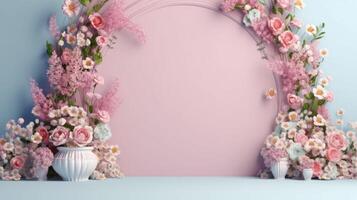 Wedding romantic background. Illustration photo