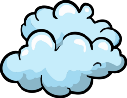 Cloudy png graphic clipart design