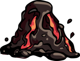 volcan png graphique clipart conception