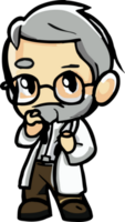 scientist png graphic clipart design