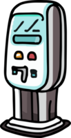 EV car charger png graphic clipart design