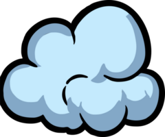 Cloudy png graphic clipart design