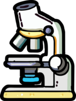 Microscope png graphic clipart design