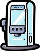 EV car charger png graphic clipart design