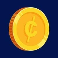 Cent Coin Gold Money Dollar Cent Vector