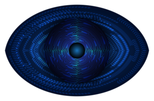 Modern Technology Eye Crop-out png