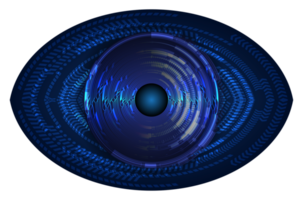 Modern Technology Eye Crop-out png