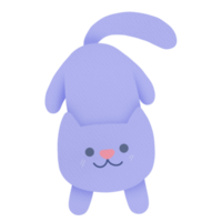 Cute pastel fantasy cat png