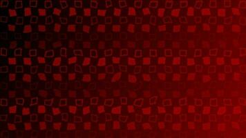 Red color Waving Square pattern background video