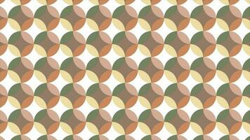 Colorful Illusion creating circular pattern digital background video