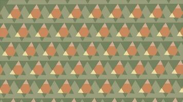 Colorful Illusion creating triangular pattern digital background video