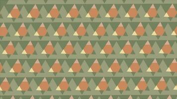 Colorful Illusion creating triangular pattern digital background video