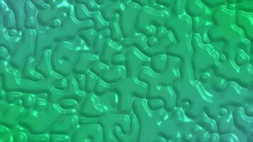 light green color glossy and shiny mud textured moving background video