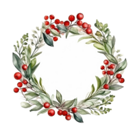 Watercolor Christmas background. Illustration png