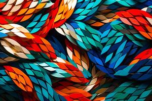 background of colorful fragments of scales, abstract mosaic photo
