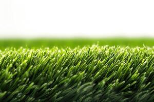 artificial green lawn grass photo