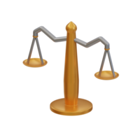 3d rendered balance perfect for law design project png