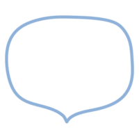 Hand Drawn Speech Bubble png