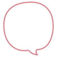 Hand Drawn Speech Bubble png