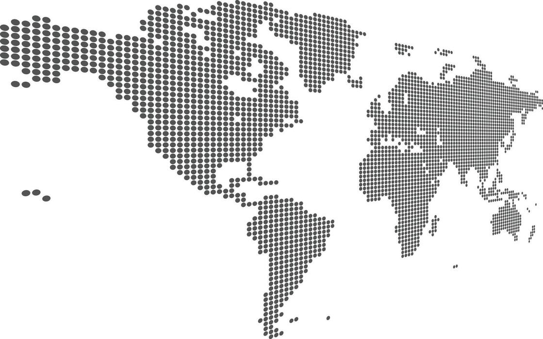 World Map Black And White Vector Art, Icons, and Graphics for Free Download