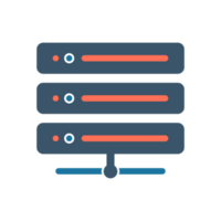 Server Daten Analytik Symbol Überwachung groß Daten Analyse enthält Datenbank png