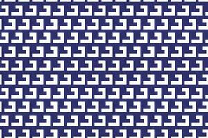Blue and white z tile seamless pattern vector background