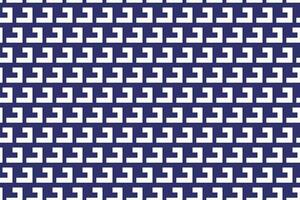 Blue and white z tile seamless pattern vector background