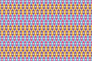 Colorful mosaic lamp tile seamless pattern vector background