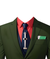 blazer pak ontwerp bedrijf concept. gemakkelijk element van kleding verzameling png