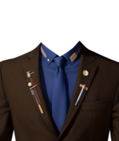 blazer pak ontwerp bedrijf concept. gemakkelijk element van kleding verzameling png