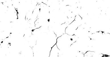 Black grunge effect on white background, cracked ground, ground  distress texture, damage texture, scratch texture, grunge texture for overlay design extra effect, vector