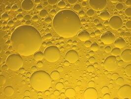 High color frothy urine with bubbles. Foamy excretion. image. photo