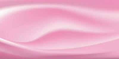 Abstract Background Smooth Pink Gradient Mesh Wave Design. Soft Background Template Vector