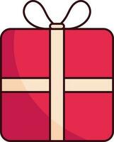 Red Gift Box vector