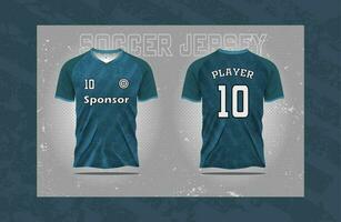 moderno fútbol jersey fútbol americano deporte t camisa diseño adecuado para carreras, fútbol, juego de azar y mi Deportes vector ilustración y doble cara Bosquejo diseño