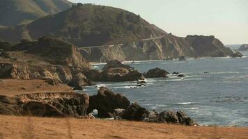 del Sur California costero paisaje video