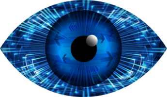 Modern Technology Eye Crop-out png