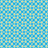 hand drawn Flower pattern vector