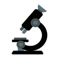 The microscope vector symbol