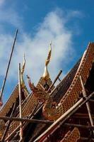 templo estatua norte de Tailandia foto