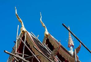 Temple statue North of Thailand photo