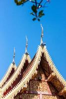 templo estatua norte de Tailandia foto