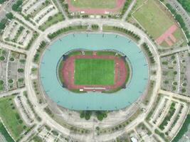 Bogor, Indonesia - 2022. Pakansari Stadium, Bogor-Indonesia. photo