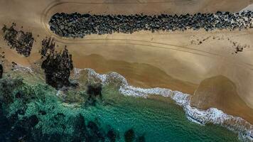 Top down view at Windang Island NSW photo