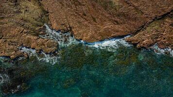 Top down view at Windang Island NSW photo